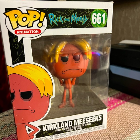Funko Pop! Rick & Morty - Kirkland Mr. Meeseeks Sammelfigur